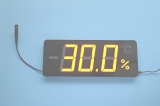 メンブレンサーモ 薄型温湿度表示器　TP-300HA　センサ 一体タイプ