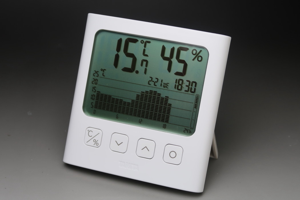 TT-580 グラフ付きデジタル温湿度計