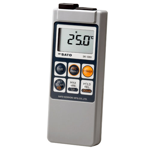 SK-1260メモリ機能付防水型デジタル温度計